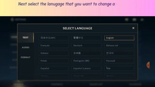 How to Change Language in League of Legends: Wild Rift