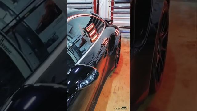 Porsche 911 Turbo S Getting coated with C.Quartz Uk 3.0 смотреть онлайн