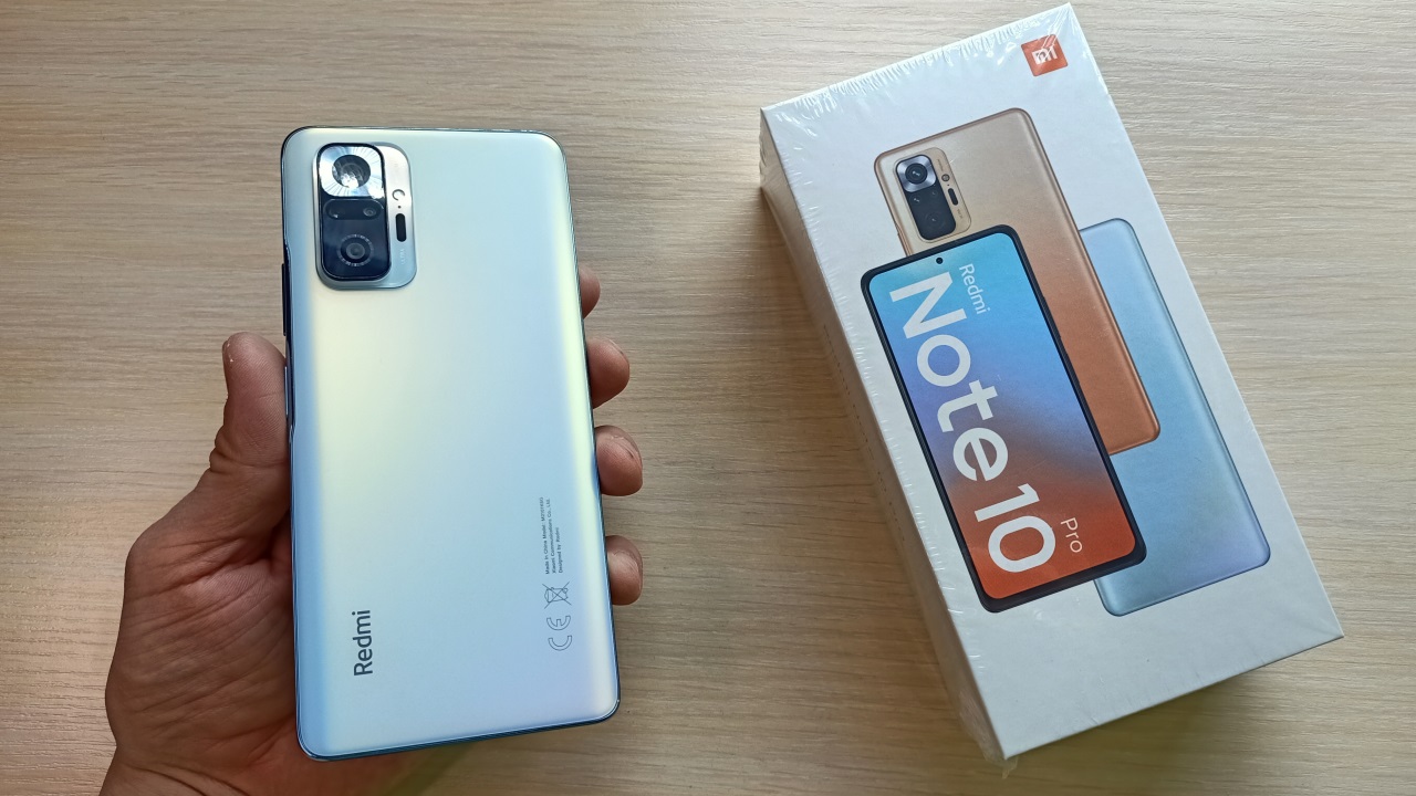 Распаковка Xiaomi Redmi Note 10 Pro
