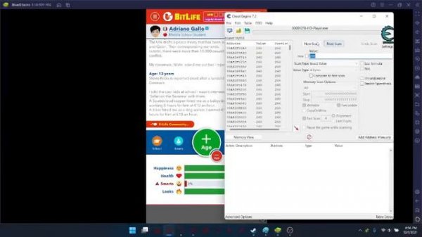 Bluestacks cheat engine without physical memory | bluestacks cheat engine easy