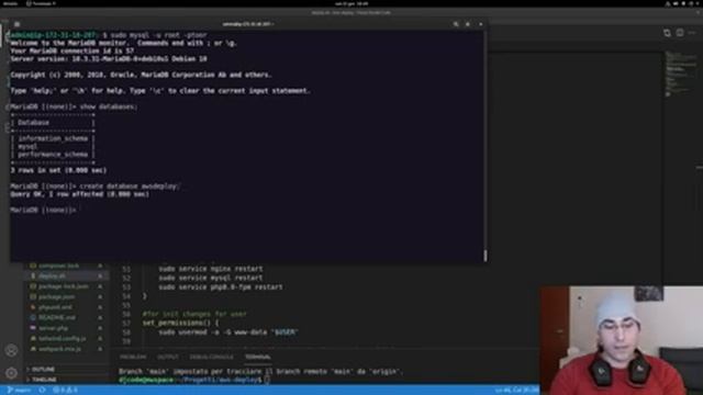 [ITA] Laravel - Tutorial {15} - ? Deploy on aws, ssh, debian, nginx, mysql, github, ssl & DNS (2022 смотреть онлайн