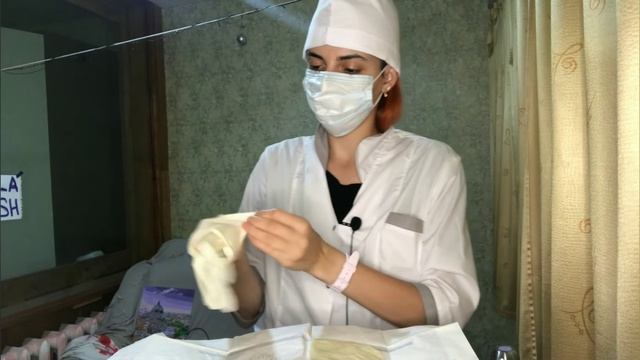 КАК НАДЕВАТЬ СТЕРИЛЬНЫЕ ПЕРЧАТКИ ПОШАГОВО - инструкция по применению стерильные перчатки смотреть онлайн