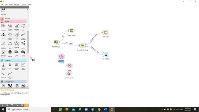 Extract image features and image classification using Orange смотреть онлайн