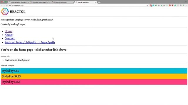 Installing React GraphQL Starter Kit смотреть онлайн