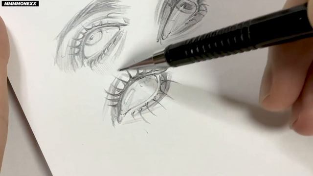 ✨HOW I DRAW - EYE, NOSE, LIPS - ✨ смотреть онлайн