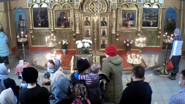 09:00 21.11.21. Поздняя Божественная Литургия в храме Всех Святых г. Тюмень смотреть онлайн
