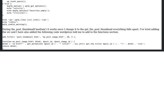 Wordpress: Can't put a hyperlink on Featured Post's Image смотреть онлайн