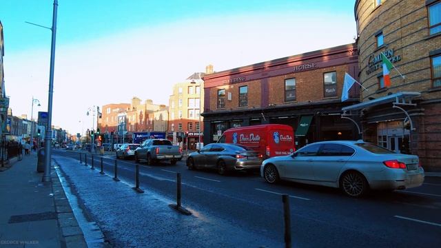 Dublin Ireland Mostly Walking 4k 60fps | Dublin Ireland 4k |