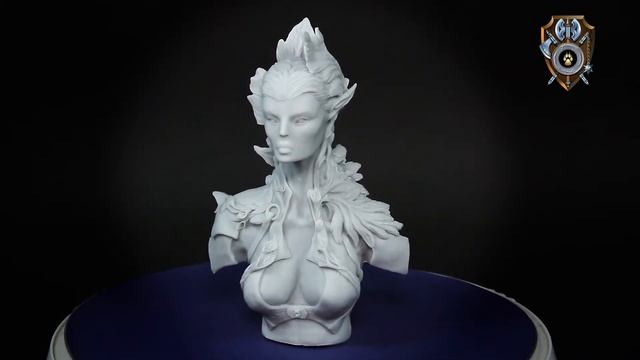 Oak Elf Warrioress by Shieldwolf Miniatures смотреть онлайн
