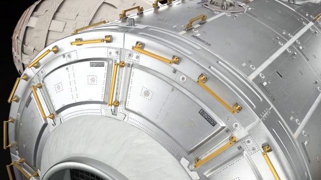 Node Three Tranquility ISS 3D Model смотреть онлайн