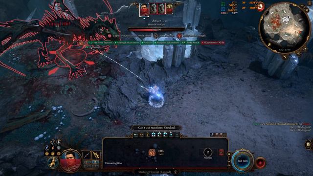 Baldur's Gate 3 - Tactician - Gloomstalker/Thief/CoS bard Solo Ansur 1 turn - No Illithid skills смотреть онлайн