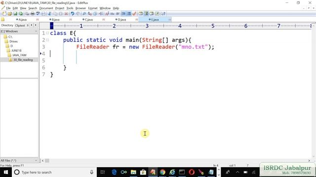 JAVA FILE READING ~ PART - 5 смотреть онлайн