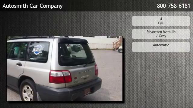 2001 Subaru Forester L- 1 OWNER! - Hanover смотреть онлайн