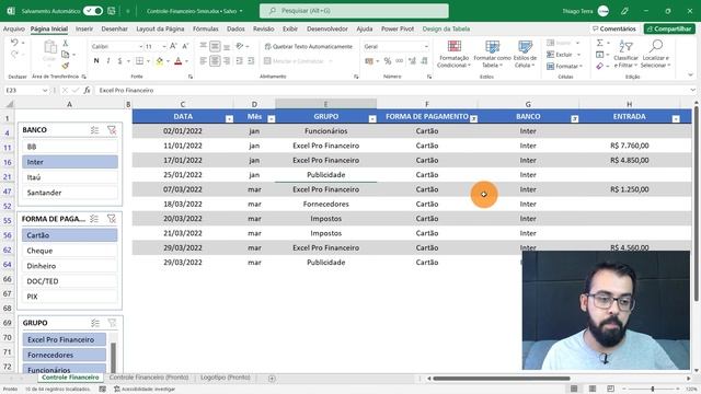 Como Fazer um Controle Financeiro no Excel em 5 Minutos | Planilha Grátis смотреть онлайн
