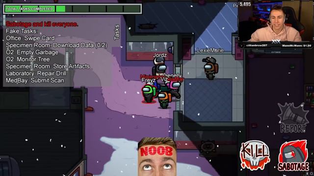 A WEIRD SIMON AND TALIA IMPOSTOR GAME (Proximity Chat Among Us) смотреть онлайн