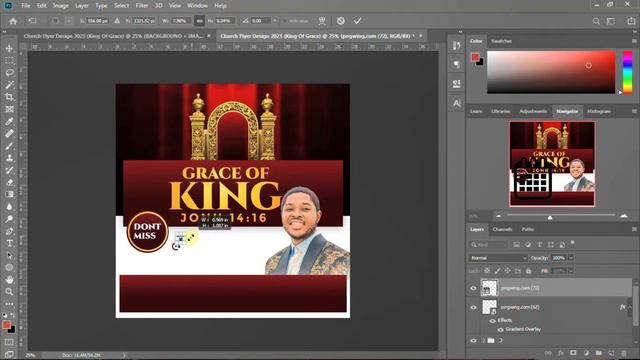How To Design Church Flyer In Photoshop 2023 смотреть онлайн