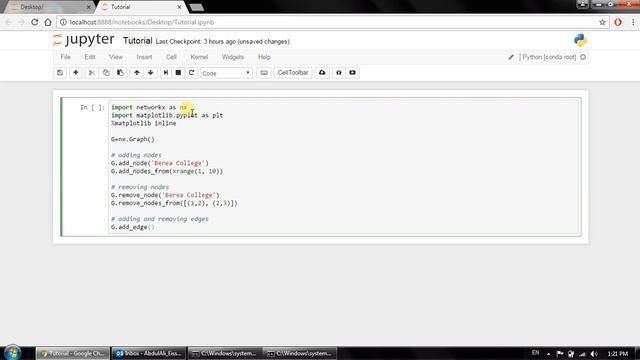 NetworkX Tutorial смотреть онлайн