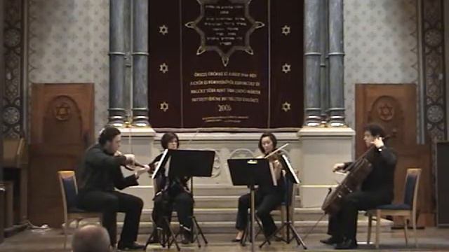 Bela Bartok: String Quartet No 4; Movement V. смотреть онлайн