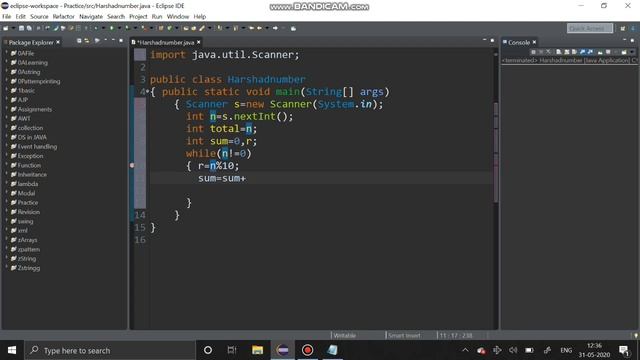 Harshad number or Niven number computation | SOlution In JAVA | DOubts Post the comments смотреть онлайн