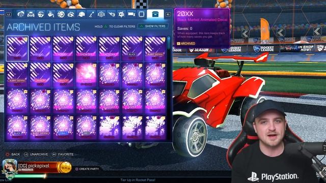 MORE THAN THE ENTIRE *ALHPA* SET?! | How Much is My ENTIRE Rocket League Inventory Worth? смотреть онлайн