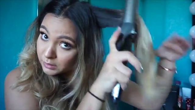 How I Curl my Hair in a Rush | Lazy Curls | Conair Infiniti Pro 1 1/2 Curling iron смотреть онлайн