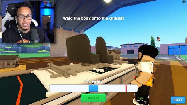 TRYING THE NEW CAR FACTORY TYCOON in ROBLOX смотреть онлайн