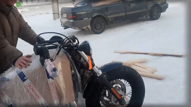 Harley-Davidson Sporster - 48. Доставка, распаковка первый запуск. смотреть онлайн