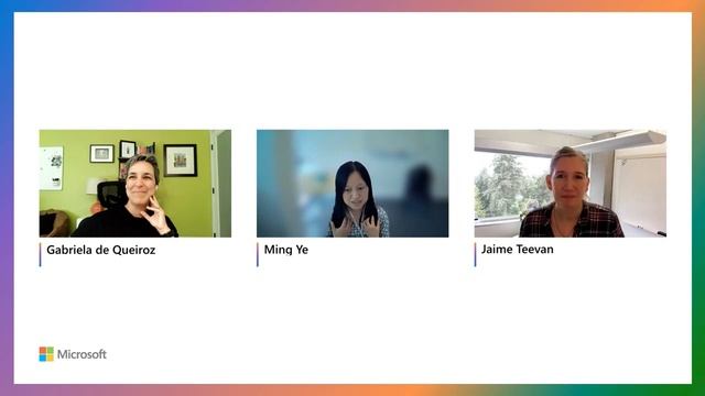 WiDS Fireside Chat with Jaime Teevan and Ming Ye смотреть онлайн