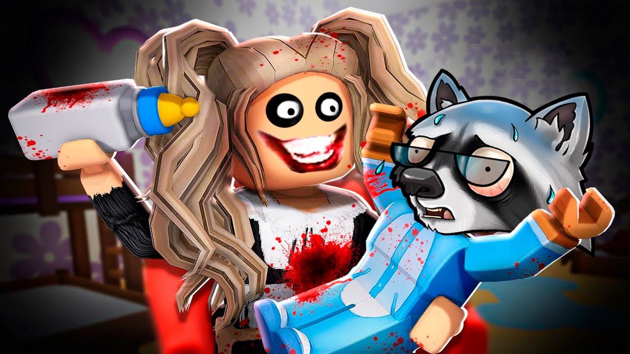ЗЛАЯ НЯНЯ в ДОМЕ Роблокс NANNY Roblox ЕНОТИК СТИВ смотреть онлайн