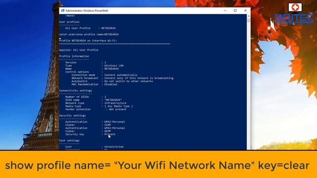 How to View Your Wireless Network Security Key or Password on Windows 10 смотреть онлайн
