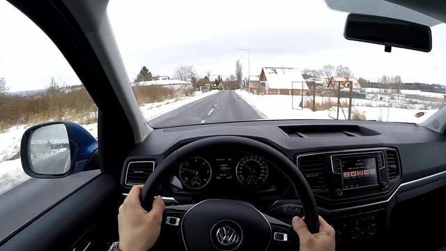 Volkswagen Amarok 3.0 V6 TDI POV Test Drive + Acceleration 0 - 100 km/h + Top Speed смотреть онлайн