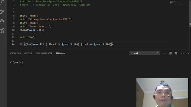 Leap Year Checker in PERL смотреть онлайн