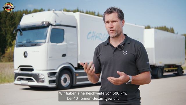 Mercedes-Benz eActros 600: Revolutionizing Long-Distance Electric Trucks смотреть онлайн