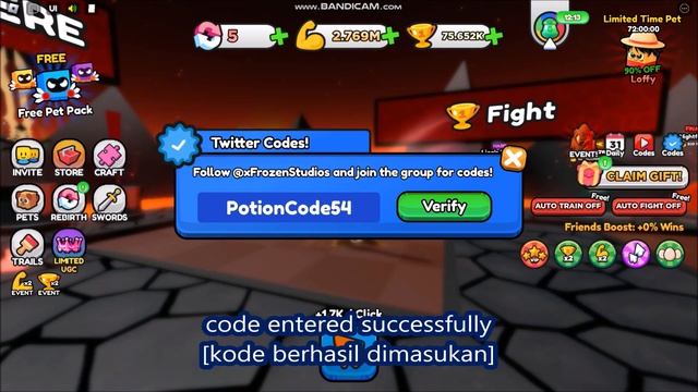 *NEW UPDATE CODES* [HALLOWEEN UPDATE] Pull a Sword ROBLOX | ALL CODES | 22 OCTOBER 2023 смотреть онлайн
