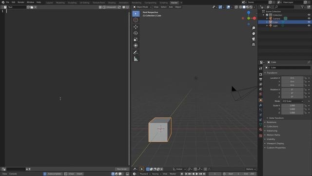 Combining Blender's Text, Console, And Info Editors смотреть онлайн