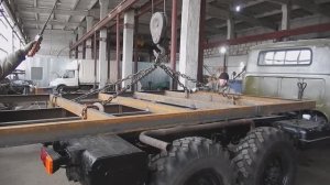 ЗИЛ 131. Изготовление бортового кузова. Варим каркас.