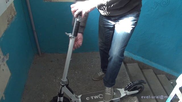 Лето 2014 мини еСамокат eTwow e-scooter eTwow смотреть онлайн
