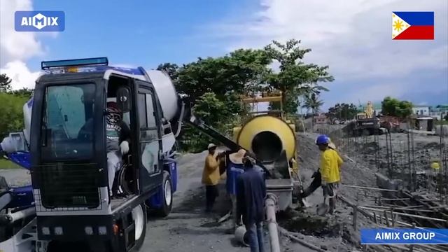 Aimix AS-3.5 Self-Loading Mixer Working In Calapan, The Philippines After Assembly and Testing смотреть онлайн