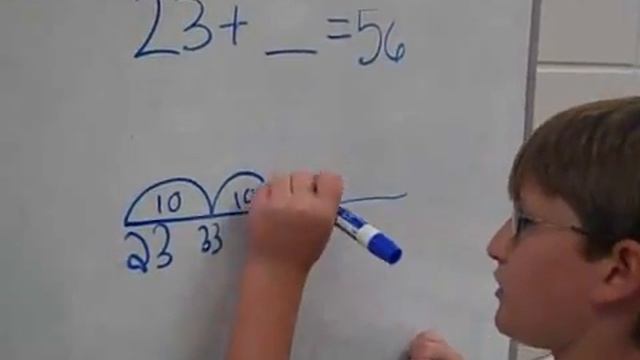 Missing Addend using an open number line grade 3) смотреть онлайн