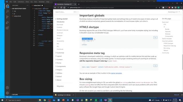 Bootstrap Template смотреть онлайн