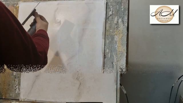 Венецианская штукатурка Белый мрамор смотреть онлайн