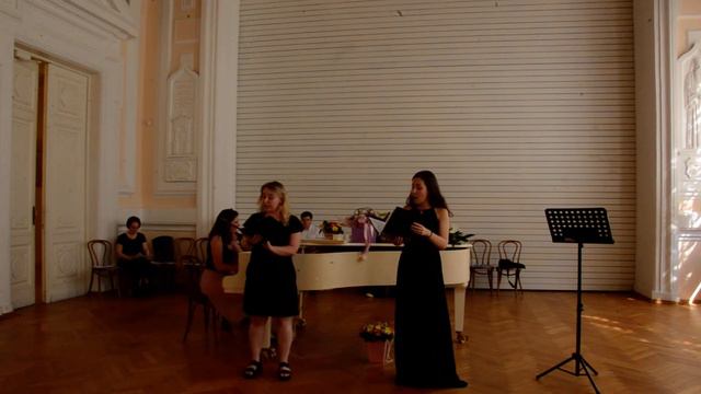 Дуэт из мессы си минор И.С. Баха «Et in unum Dominum», Наталья Назарова и Анастасия Сидякова смотреть онлайн
