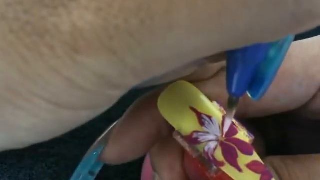 CURSOS NAIL ARTS. NAILS DESIGN YELLOW NAILS 3D, ONE STROKE MICHELLE TAMURA смотреть онлайн