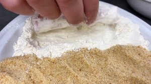 Крабовые палочки в кляре.  Бюджетно и красиво!