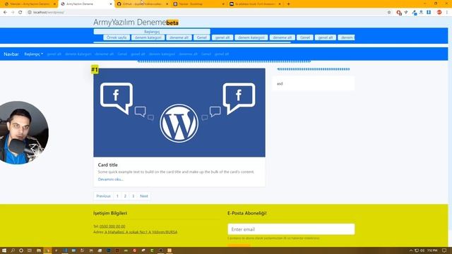 WordPress Bootstrap 4 Fontawesome Menü Yapımı! смотреть онлайн