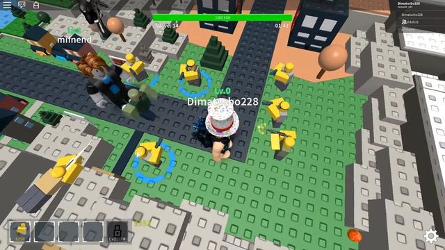 Roblox zombie Tower Defense Simulator Beta 1 часть смотреть онлайн