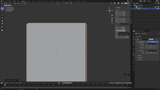 Курс Супер Blender. Единицы измерения смотреть онлайн