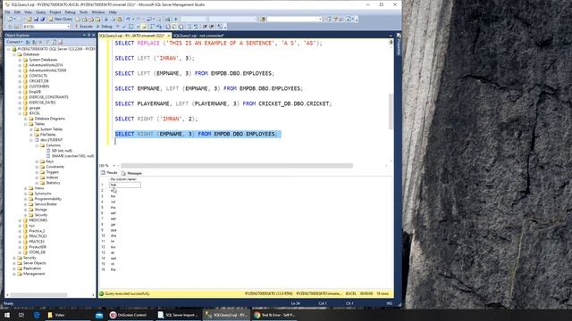 49 - SQL - RIGHT смотреть онлайн