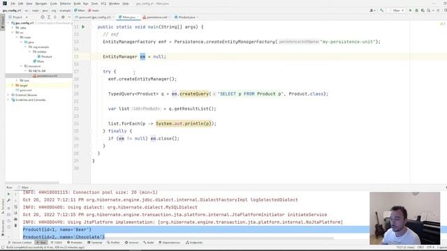 Using persistence.xml vs. programmatic approach for configuring your Hibernate persistence layer. смотреть онлайн