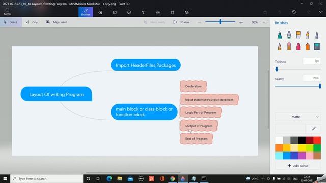 Mind Map Of Writing a Program| How To Create Mind Map While Writing a Program| By. Prof.Kiran Mishr смотреть онлайн